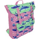 Pink shark Buckle Up Backpack View2