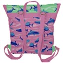 Pink shark Buckle Up Backpack View3