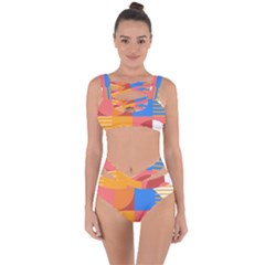 Geometric Series  Bandaged Up Bikini Set  by Sobalvarro