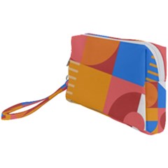 Geometric Series  Wristlet Pouch Bag (small) by Sobalvarro