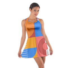Geometric Series  Cotton Racerback Dress by Sobalvarro