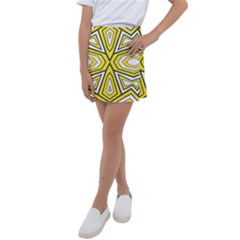 Abstract Pattern Geometric Backgrounds  Kids  Tennis Skirt by Eskimos