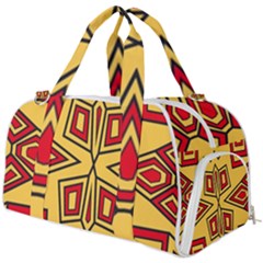 Abstract Pattern Geometric Backgrounds Burner Gym Duffel Bag by Eskimos