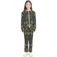 Folk flowers print Floral pattern Ethnic art Kids  Tracksuit