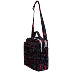 Folk flowers print Floral pattern Ethnic art Crossbody Day Bag