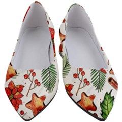 Pngtree-watercolor-christmas-pattern-background Women s Block Heels  by nate14shop