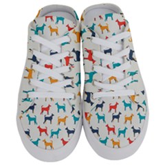 Animal-seamless-vector-pattern-of-dog-kannaa Half Slippers by nate14shop