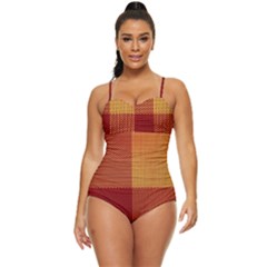 Tablecloth Retro Full Coverage Swimsuit