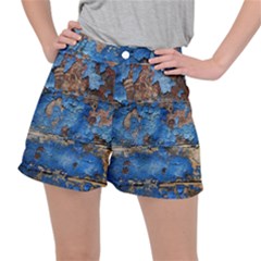 Background Wood Texture Ripstop Shorts