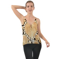 Wooden Heart Chiffon Cami by nate14shop