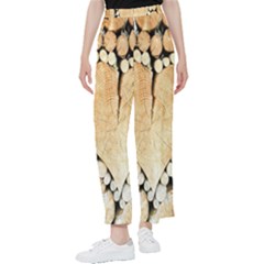 Wooden Heart Women s Pants  by nate14shop