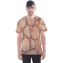 Wood-logs Men s Sport Mesh Tee