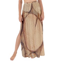 Wood-logs Maxi Chiffon Tie-Up Sarong