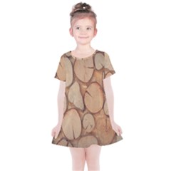 Wood-logs Kids  Simple Cotton Dress