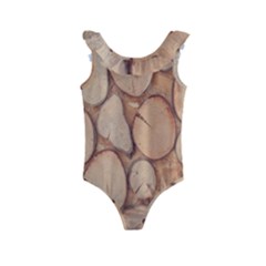 Wood-logs Kids  Frill Swimsuit