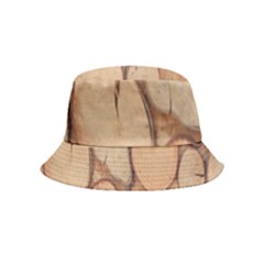 Wood-logs Inside Out Bucket Hat (Kids)