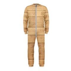 Wood-panel Onepiece Jumpsuit (kids) by nate14shop