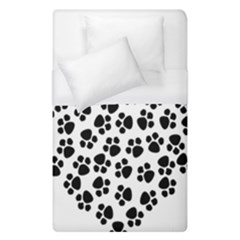 Abstract-black-white Duvet Cover (single Size) by nate14shop