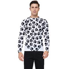 Abstract-black-white Men s Long Sleeve Rash Guard