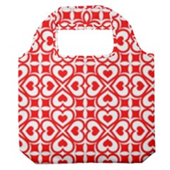 Background-heart Premium Foldable Grocery Recycle Bag by nate14shop