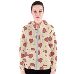 Design-love Women s Zipper Hoodie by nate14shop