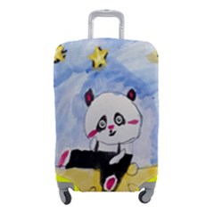 Panda Luggage Cover (small) by nate14shop
