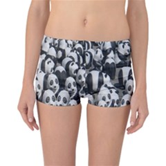 Panda-bear Reversible Boyleg Bikini Bottoms