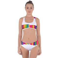 Art-and-craft Criss Cross Bikini Set