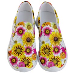 Blossoms Men s Lightweight Slip Ons by nate14shop