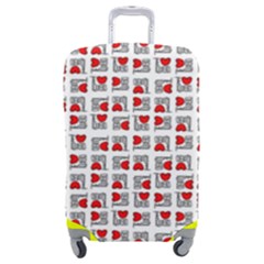 Spanish Love Phrase Motif Pattern Luggage Cover (medium) by dflcprintsclothing