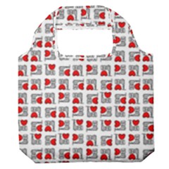Spanish Love Phrase Motif Pattern Premium Foldable Grocery Recycle Bag by dflcprintsclothing