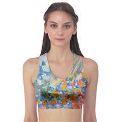 Oil-paint Sports Bra by nate14shop