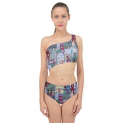 Painting Spliced Up Two Piece Swimsuit by nate14shop