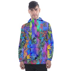 Stars Men s Front Pocket Pullover Windbreaker by nate14shop