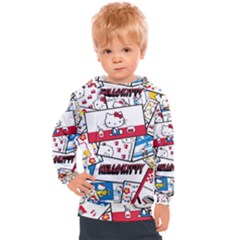 Hello-kitty-002 Kids  Hooded Pullover by nate14shop