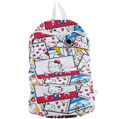 Hello-kitty-002 Foldable Lightweight Backpack by nate14shop