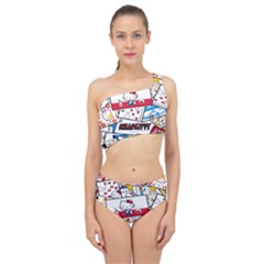 Hello-kitty-002 Spliced Up Two Piece Swimsuit