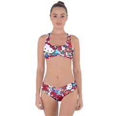 Hello-kitty-003 Criss Cross Bikini Set