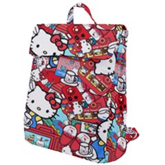 Hello-kitty-003 Flap Top Backpack