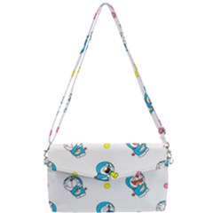 Doraemon Removable Strap Clutch Bag by nate14shop