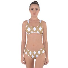 Wooden Criss Cross Bikini Set by nate14shop