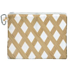 Wooden Canvas Cosmetic Bag (xxl) by nate14shop