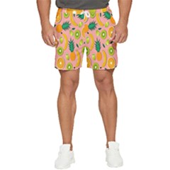 Fruits-orange Men s Runner Shorts by nate14shop