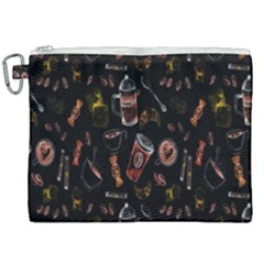 Hd-wallpaper,drink,coffe Canvas Cosmetic Bag (xxl) by nate14shop