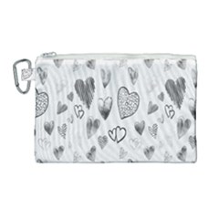 Hd-wallpaper-love-valentin Day Canvas Cosmetic Bag (large) by nate14shop