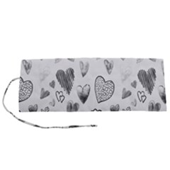 Hd-wallpaper-love-valentin Day Roll Up Canvas Pencil Holder (s) by nate14shop