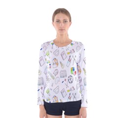 Hd-wallpaper-d4 Women s Long Sleeve Tee