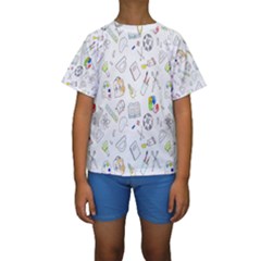 Hd-wallpaper-d4 Kids  Short Sleeve Swimwear