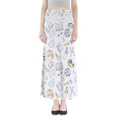 Hd-wallpaper-d4 Full Length Maxi Skirt