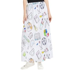 Hd-wallpaper-d4 Maxi Chiffon Skirt